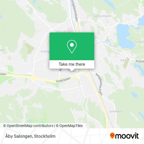 Åby Salongen map