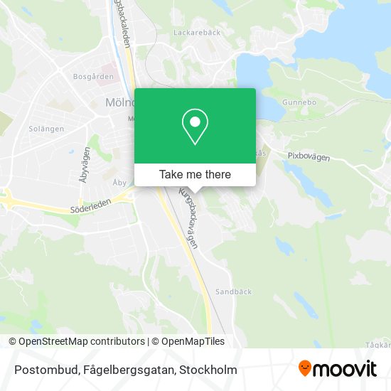 Postombud, Fågelbergsgatan map