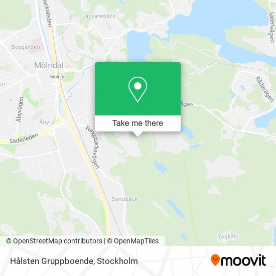 Hålsten Gruppboende map