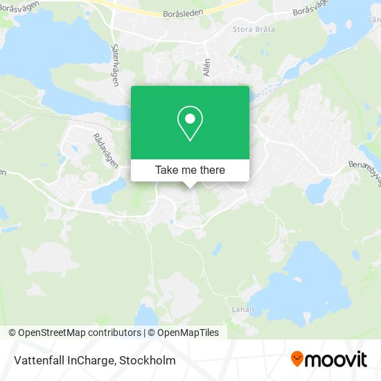 Vattenfall InCharge map