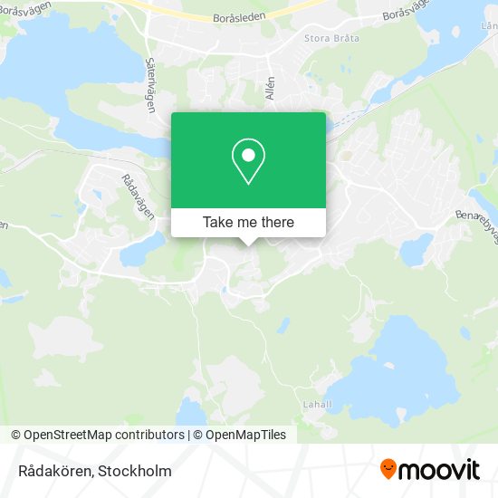 Rådakören map