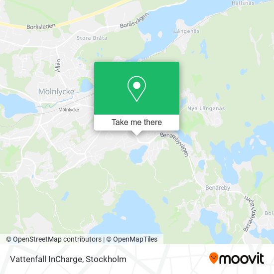 Vattenfall InCharge map