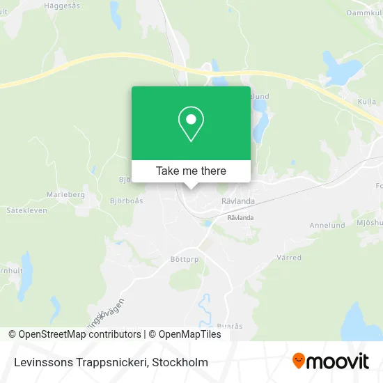 Levinssons Trappsnickeri map