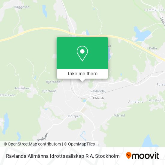 Rävlanda Allmänna Idrottssällskap R A map