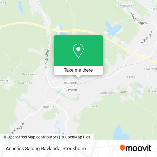 Annelies Salong Rävlanda map