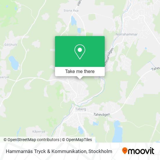 Hammarnäs Tryck & Kommunikation map