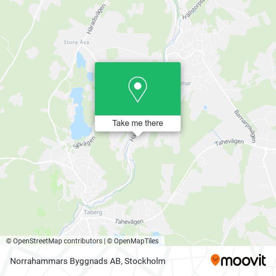 Norrahammars Byggnads AB map