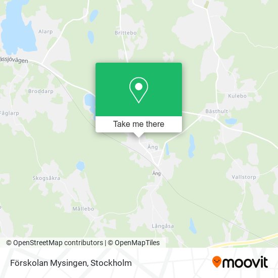 Förskolan Mysingen map