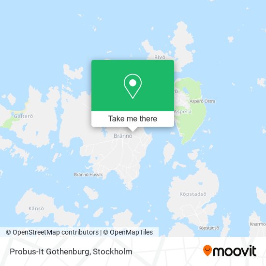 Probus-It Gothenburg map