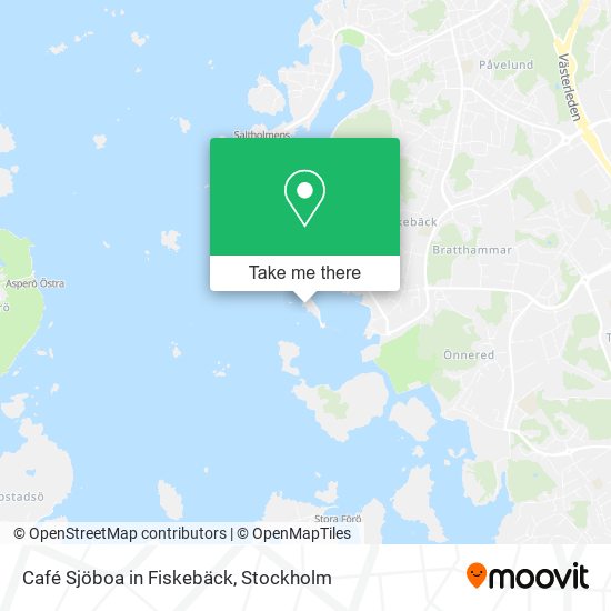 Café Sjöboa in Fiskebäck map