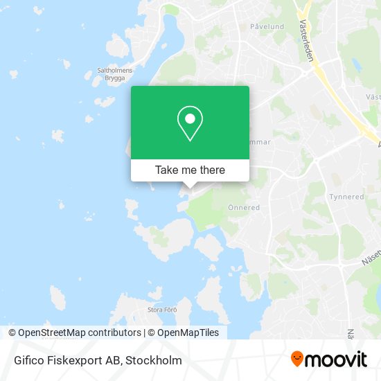 Gifico Fiskexport AB map