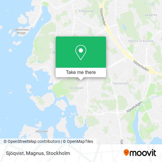 Sjöqvist, Magnus map