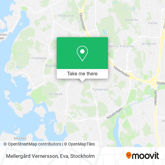 Mellergård Vernersson, Eva map
