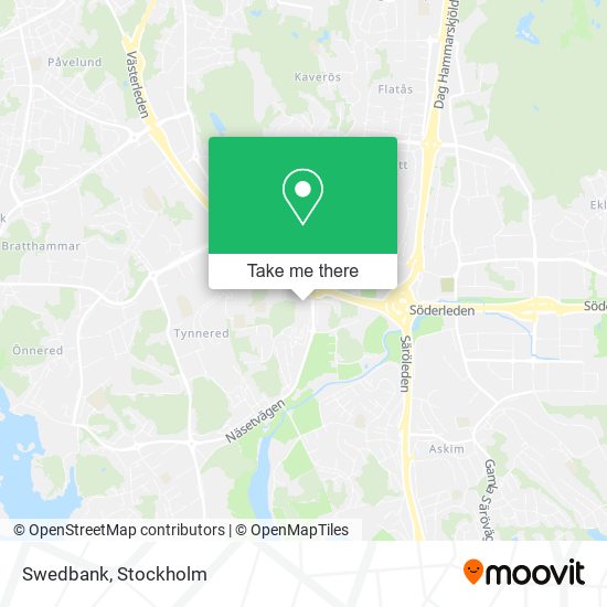 Swedbank map