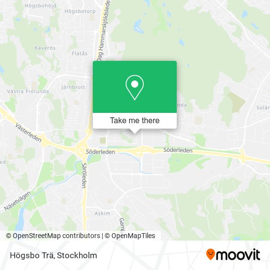Högsbo Trä map