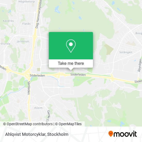 Ahlqvist Motorcyklar map