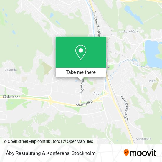 Åby Restaurang & Konferens map