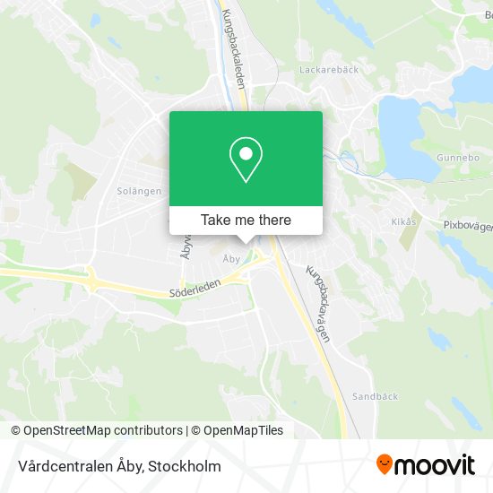 Vårdcentralen Åby map