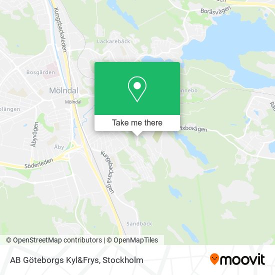 AB Göteborgs Kyl&Frys map