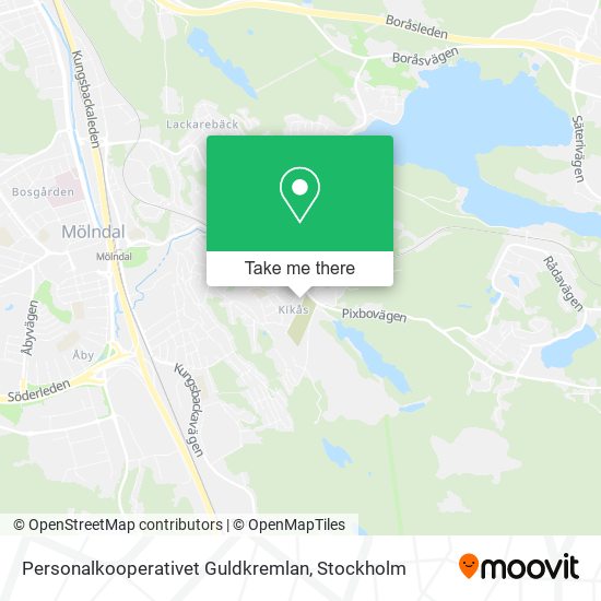 Personalkooperativet Guldkremlan map