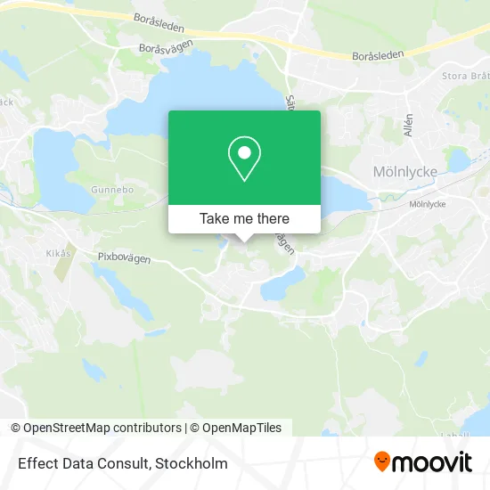 Effect Data Consult map