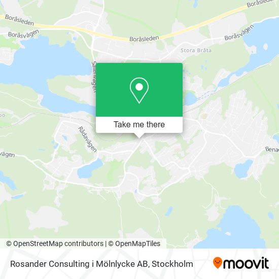 Rosander Consulting i Mölnlycke AB map