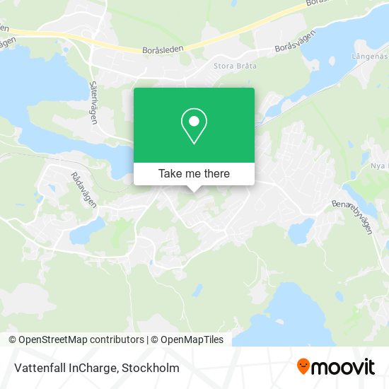 Vattenfall InCharge map