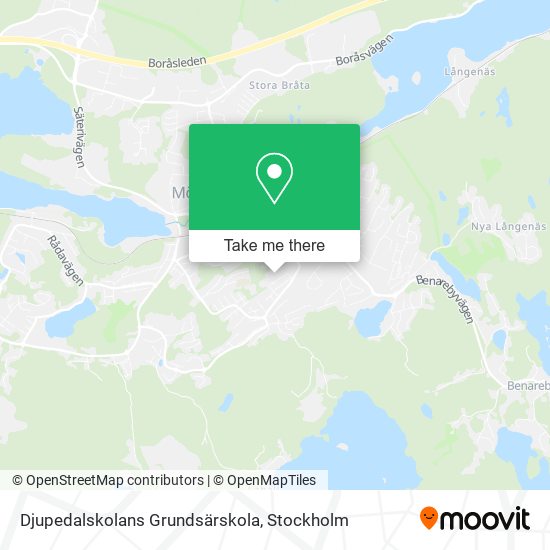 Djupedalskolans Grundsärskola map