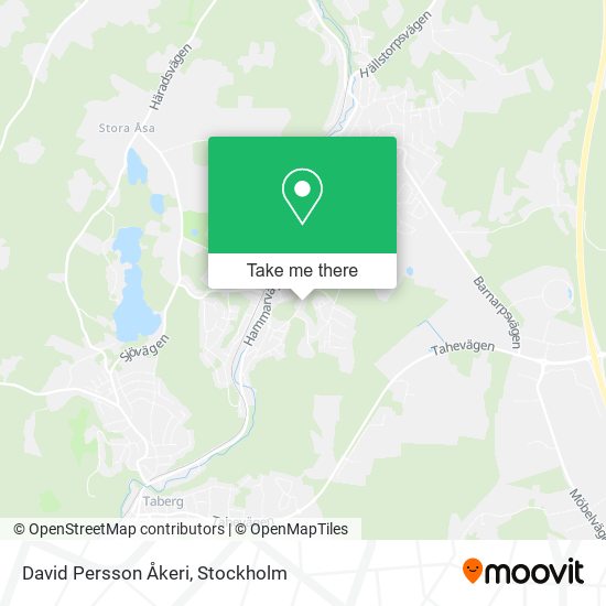 David Persson Åkeri map