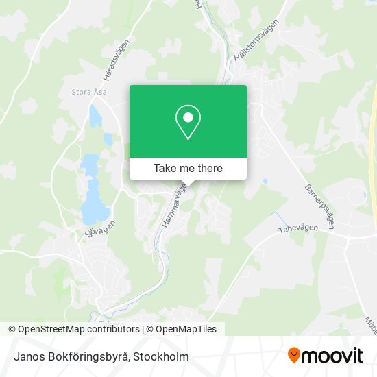 Janos Bokföringsbyrå map