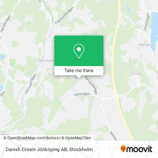 Danish Crown Jönköping AB map