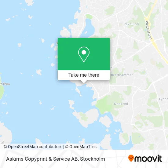 Askims Copyprint & Service AB map