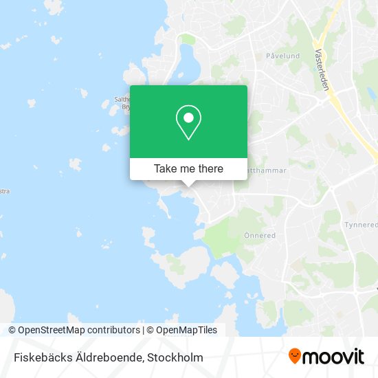 Fiskebäcks Äldreboende map