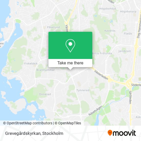 Grevegårdskyrkan map