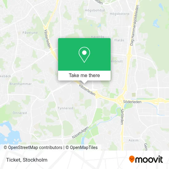 Ticket map