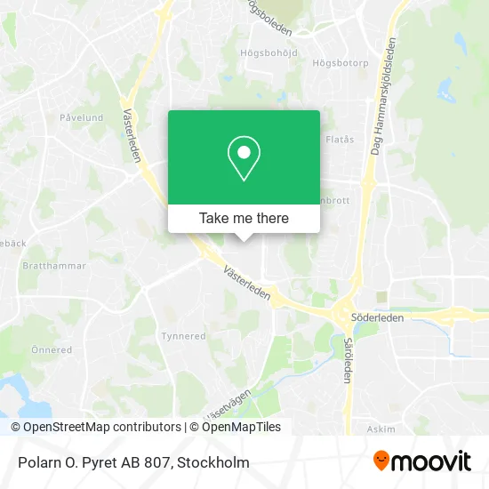 Polarn O. Pyret AB 807 map