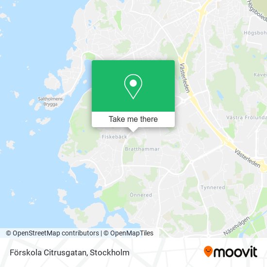 Förskola Citrusgatan map