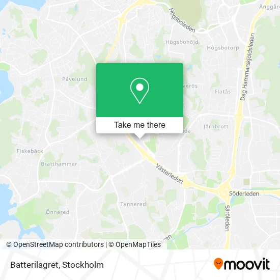 Batterilagret map