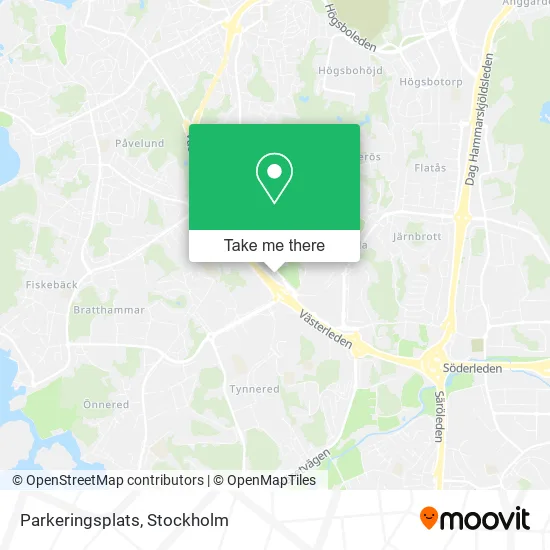 Parkeringsplats map