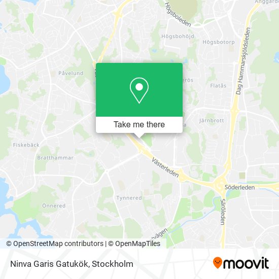 Ninva Garis Gatukök map
