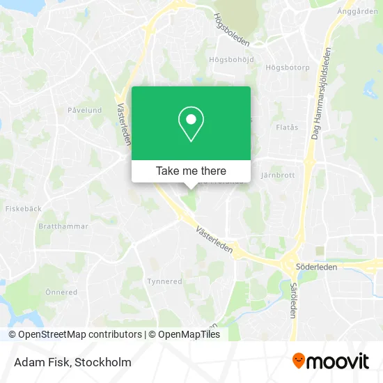 Adam Fisk map
