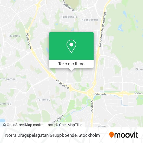 Norra Dragspelsgatan Gruppboende map