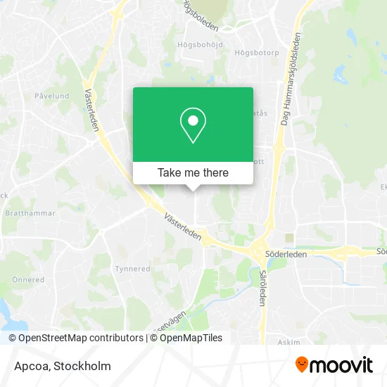 Apcoa map