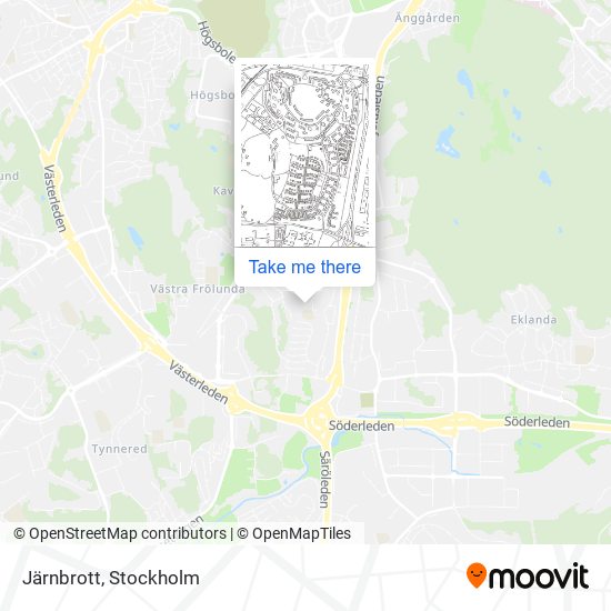 Järnbrott map