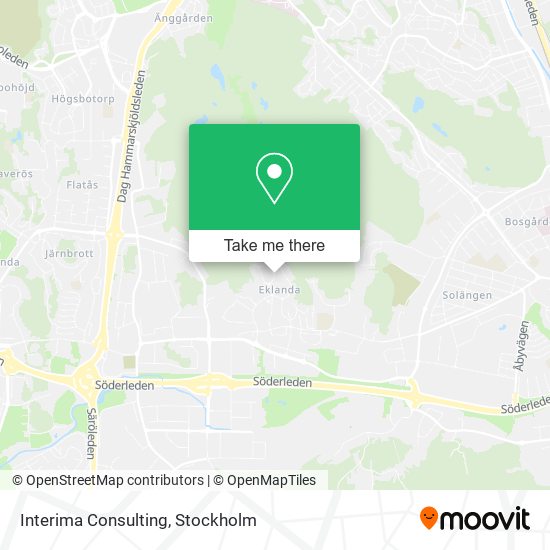 Interima Consulting map