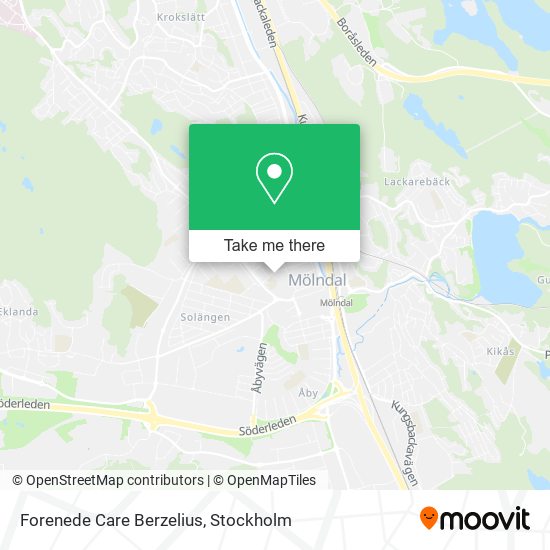Forenede Care Berzelius map