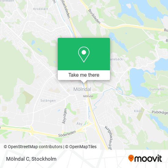 Mölndal C map