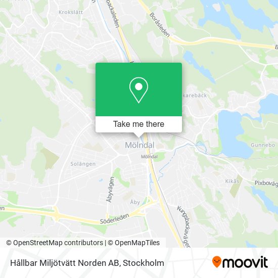 Hållbar Miljötvätt Norden AB map