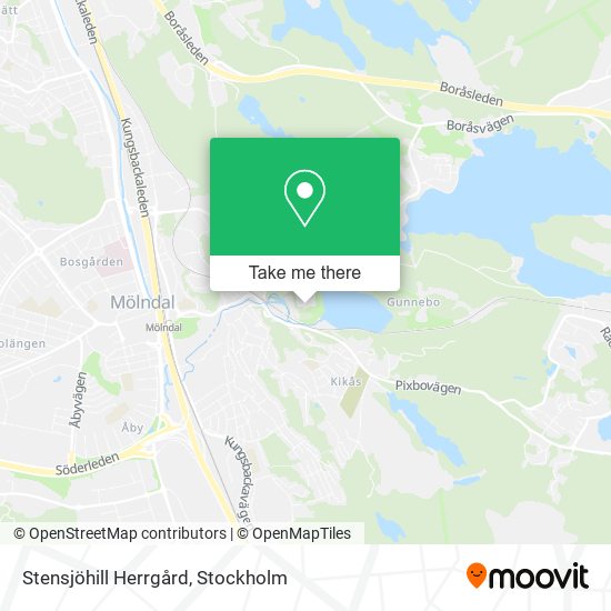 Stensjöhill Herrgård map