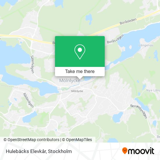 Hulebäcks Elevkår map